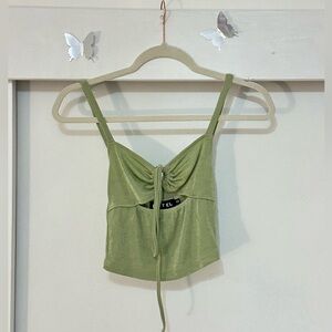 Motel rocks green cami top